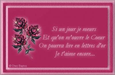 Mort et Amour...